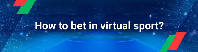 How to bet in virtual sport?